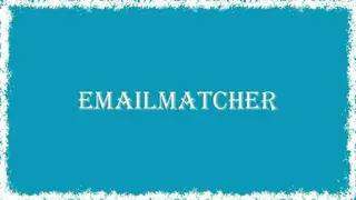 EmailMatcher screenshot