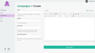 EmailOctopus screenshot