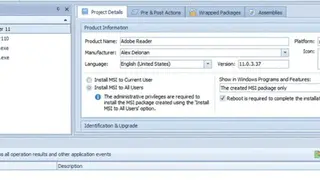 EMCO MSI Package Builder screenshot