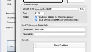 EmFTP screenshot