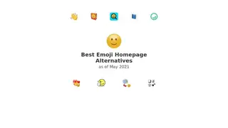 Emoji Homepage screenshot