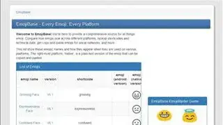 EmojiBase screenshot