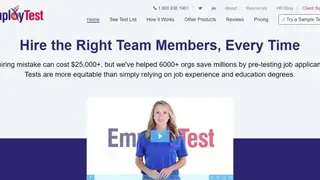 EmployTest screenshot