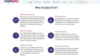 EmployTest screenshot