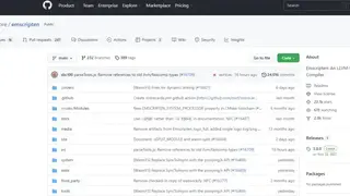 Emscripten screenshot