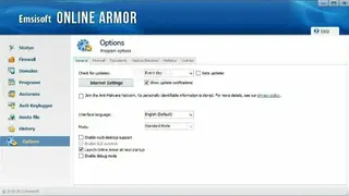 Emsisoft Online Armor Firewall screenshot