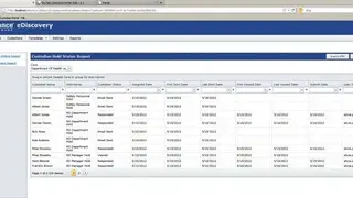 Encase eDiscovery screenshot