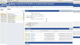 Encase eDiscovery screenshot