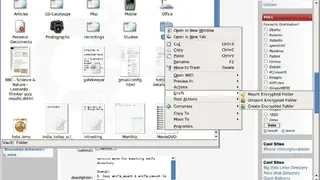 EncFS screenshot