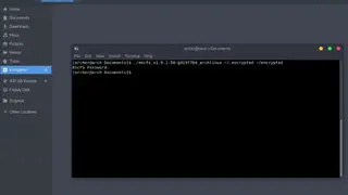 EncFS screenshot