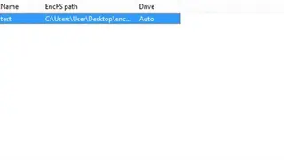 EncFSMP screenshot