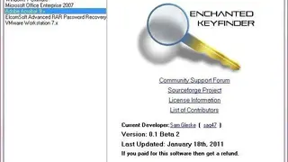 Enchanted Keyfinder screenshot