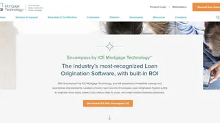 Encompass Digital Mortgage Solution screenshot