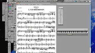 Encore Music Notation Software screenshot