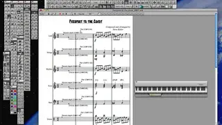 Encore Music Notation Software screenshot