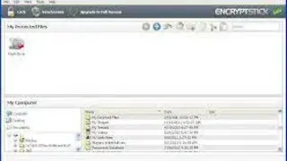 EncryptStick Lite Software screenshot