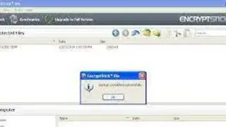 EncryptStick Lite Software screenshot