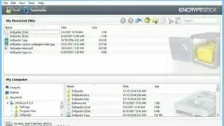 EncryptStick Lite Software screenshot