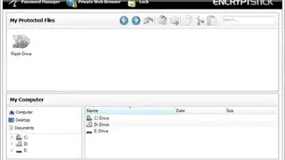 EncryptStick Software screenshot