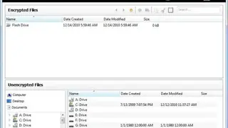 EncryptStick Software screenshot