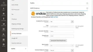 Endicia screenshot