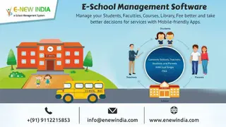 ENewIndia School Management Software screenshot