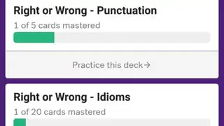 English Grammar Practice screenshot