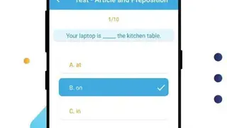 English Grammar Test by YOBIMI screenshot