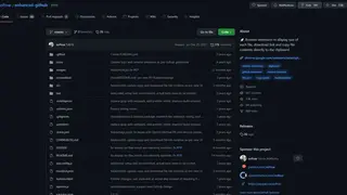 Enhanced GitHub screenshot
