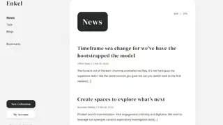 Enkel RSS Reader screenshot