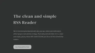 Enkel RSS Reader screenshot