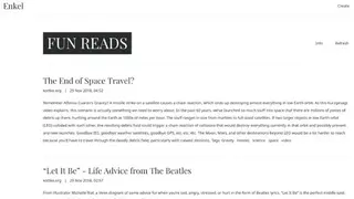 Enkel RSS Reader screenshot