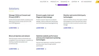 Ensighten screenshot