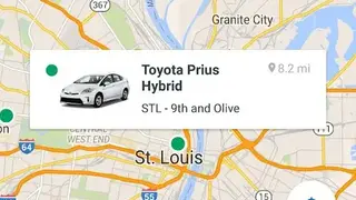 Enterprise CarShare screenshot