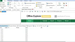 Enterprise Explorer screenshot