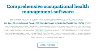 Enterprise Health screenshot