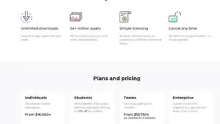 Envato Elements screenshot