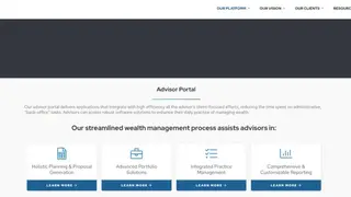 Envestnet Platform screenshot