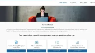 Envestnet Platform screenshot