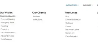 Envestnet Platform screenshot