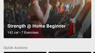 EOS Fitness screenshot