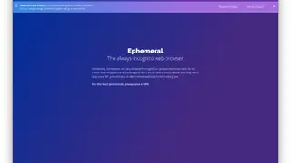 Ephemeral screenshot