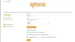 Ephorus screenshot