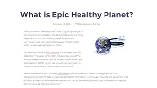 Epic Healthy Planet screenshot