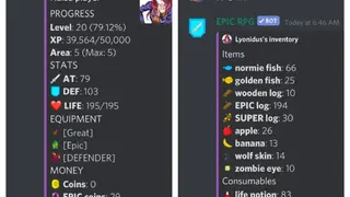 EPIC RPG Bot screenshot