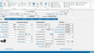 Epicor Eagle screenshot