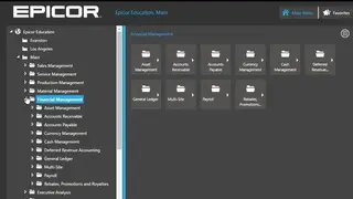 Epicor ERP screenshot