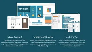 Epicor Kinetic screenshot