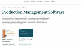Epicor Production screenshot