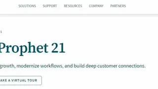 Epicor Prophet 21 screenshot